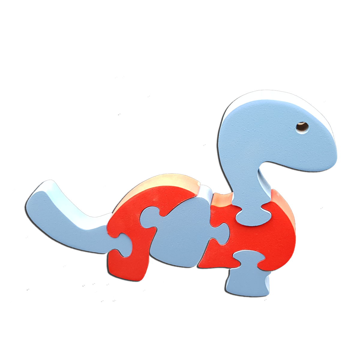 Puzzle En Bois Dinosaure - Les Jeux Montessori
